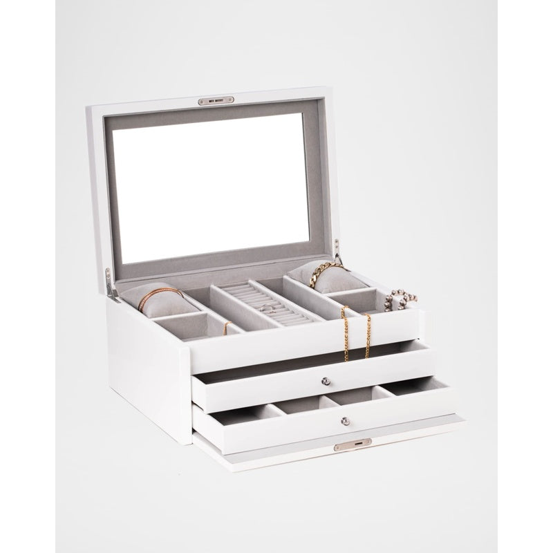 Caixas e Winders Lacquered Multi-Compartment Jewelry - Mercado de Luxo - O Maior E-Commerce de Bens, Produtos e Serviços de Luxo do Brasil.