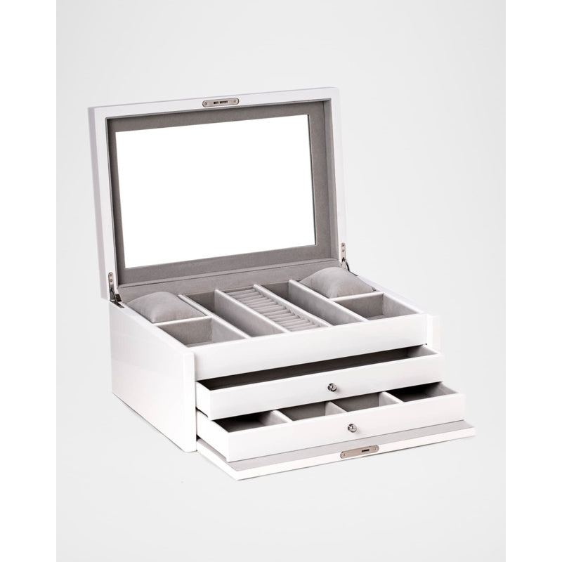 Caixas e Winders Lacquered Multi-Compartment Jewelry - Mercado de Luxo - O Maior E-Commerce de Bens, Produtos e Serviços de Luxo do Brasil.