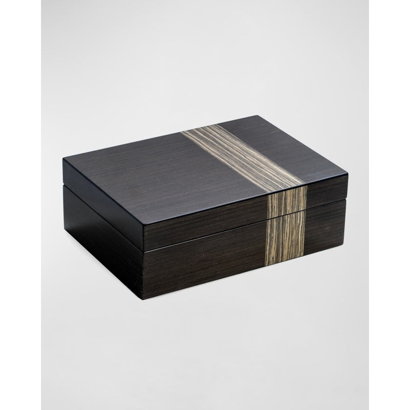 Caixas e Winders Lacquered Ash Wood Valet Box - Mercado de Luxo - O Maior E-Commerce de Bens, Produtos e Serviços de Luxo do Brasil.