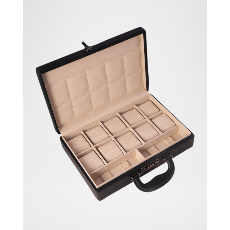 Caixas e Winders Leather Briefcase Storage Box Combination Lock 10 pç - Mercado de Luxo - O Maior E-Commerce de Bens, Produtos e Serviços de Luxo do Brasil.