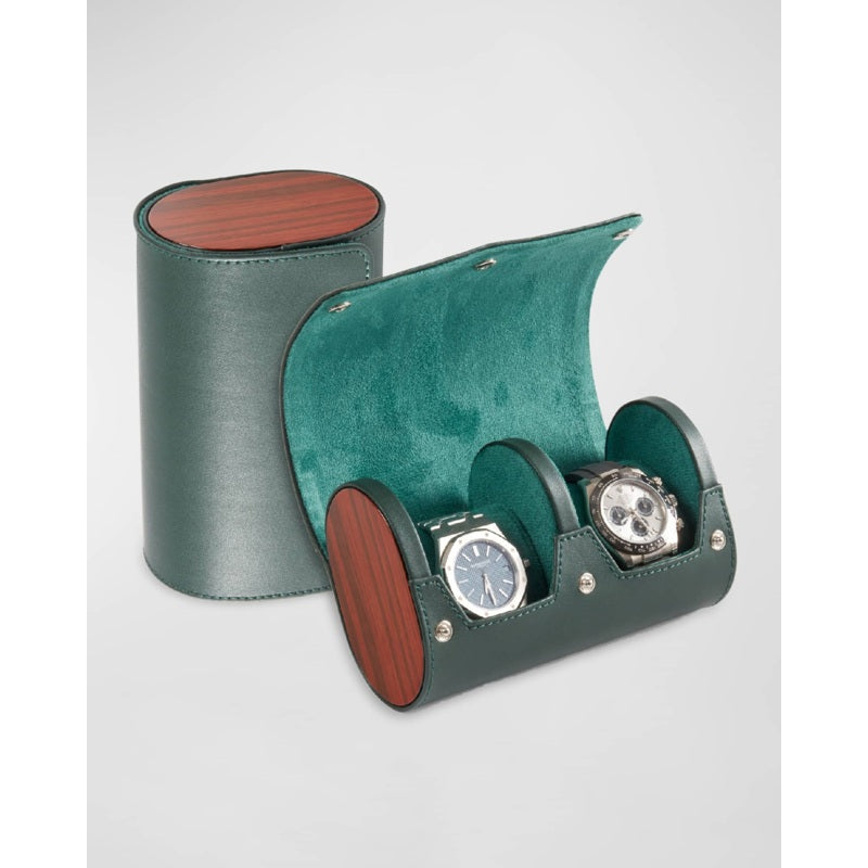 Caixas e Winders Radford Wood e Leather 2 pç - Mercado de Luxo - O Maior E-Commerce de Bens, Produtos e Serviços de Luxo do Brasil.