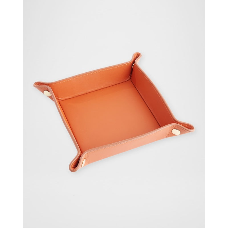 Caixas e Winders Monogrammed Leather Catchall Valet Tray - Mercado de Luxo - O Maior E-Commerce de Bens, Produtos e Serviços de Luxo do Brasil.