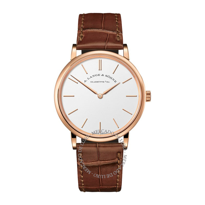 Relógio Saxonia Thin em Ouro Rosé 37 mm - Mercado de Luxo - O Maior E-Commerce de Bens, Produtos e Serviços de Luxo do Brasil.