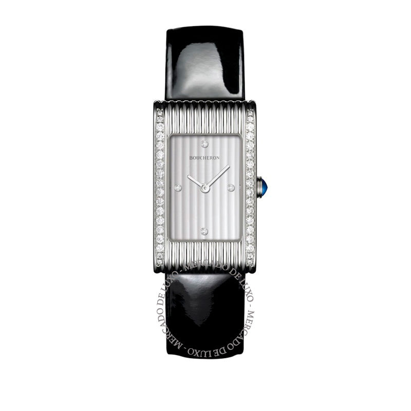 Relógio Reflet em Aço Inoxidável e Diamante 21 mm - Mercado de Luxo - O Maior E-Commerce de Bens, Produtos e Serviços de Luxo do Brasil.