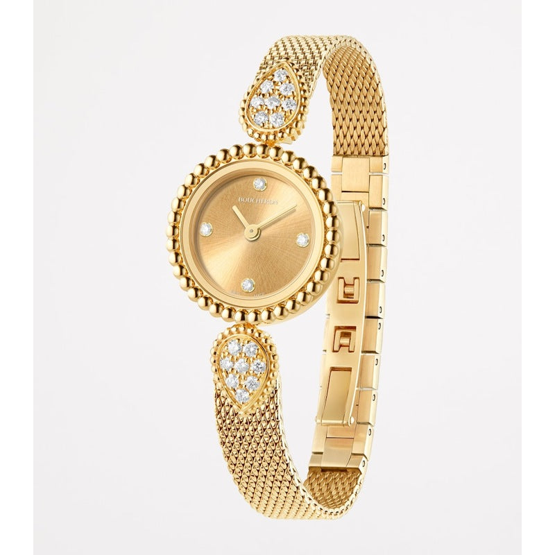 Relógio Serpente Bohème em Ouro Amarelo e Diamantes 23 mm - Mercado de Luxo - O Maior E-Commerce de Bens, Produtos e Serviços de Luxo do Brasil.