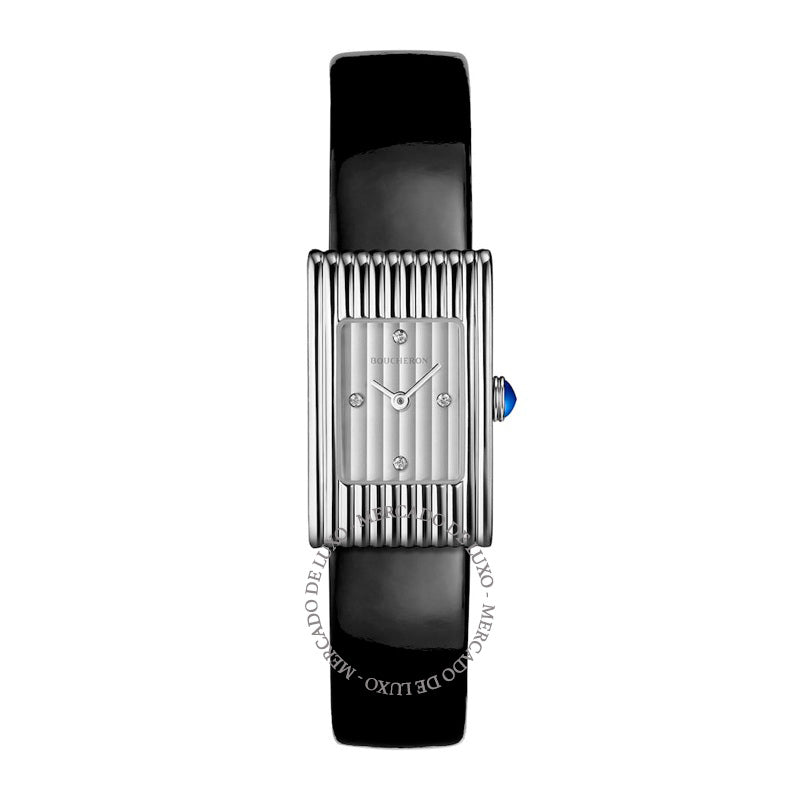 Relógio Reflet em Aço Inoxidável e Diamante 295 mm - Mercado de Luxo - O Maior E-Commerce de Bens, Produtos e Serviços de Luxo do Brasil.