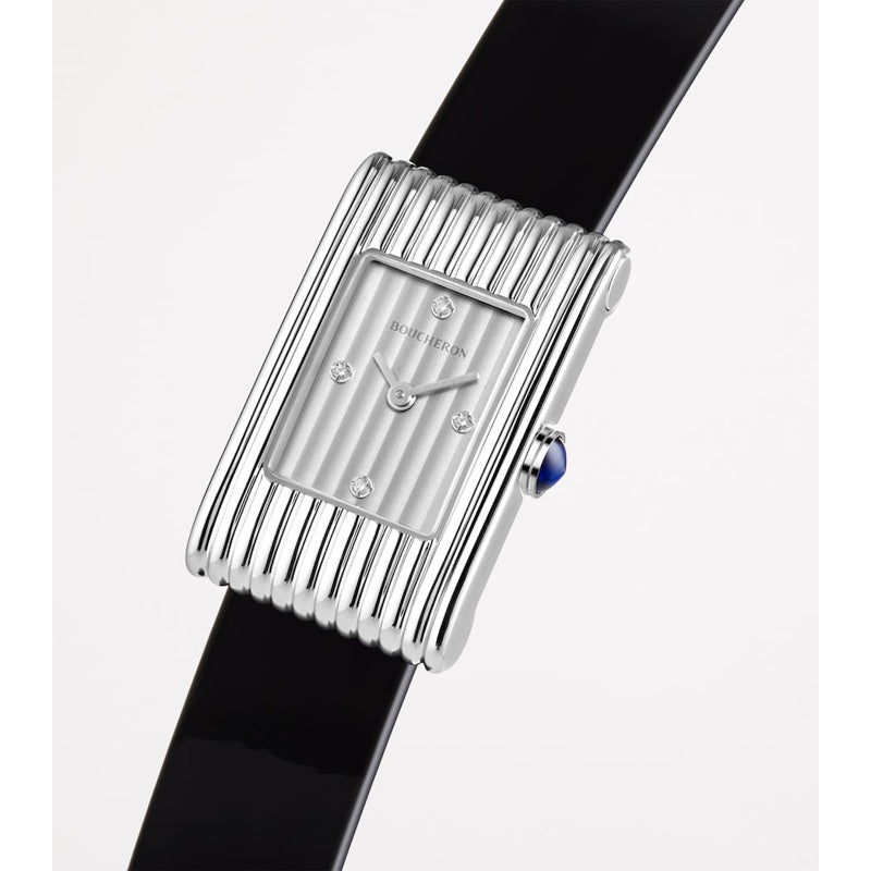 Relógio Reflet em Aço Inoxidável e Diamante 295 mm - Mercado de Luxo - O Maior E-Commerce de Bens, Produtos e Serviços de Luxo do Brasil.
