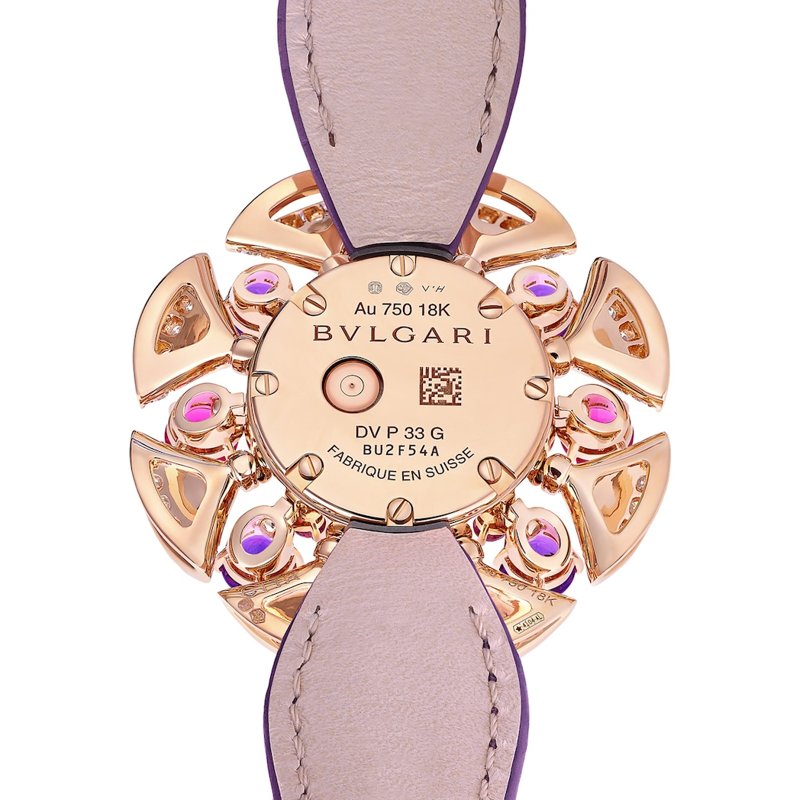 Relógio Divas Dream em Ouro Rosé Diamante ametista e rubelita rosa 33 mm - Mercado de Luxo - O Maior E-Commerce de Bens, Produtos e Serviços de Luxo do Brasil.