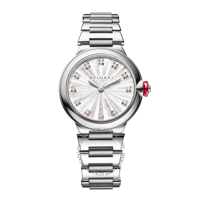 Relógio Lvcea Aço Inoxidável e Diamante 33 mm - Mercado de Luxo - O Maior E-Commerce de Bens, Produtos e Serviços de Luxo do Brasil.