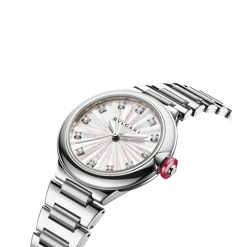 Relógio Lvcea Aço Inoxidável e Diamante 33 mm - Mercado de Luxo - O Maior E-Commerce de Bens, Produtos e Serviços de Luxo do Brasil.