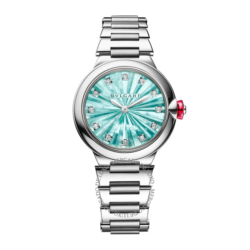 Relógio Lvcea Aço Inoxidável e Diamante 33 mm - Mercado de Luxo - O Maior E-Commerce de Bens, Produtos e Serviços de Luxo do Brasil.