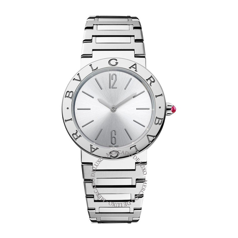Relógio Bvlgari Bvlgari Lady em Aço Inoxidável 33 mm - Mercado de Luxo - O Maior E-Commerce de Bens, Produtos e Serviços de Luxo do Brasil.