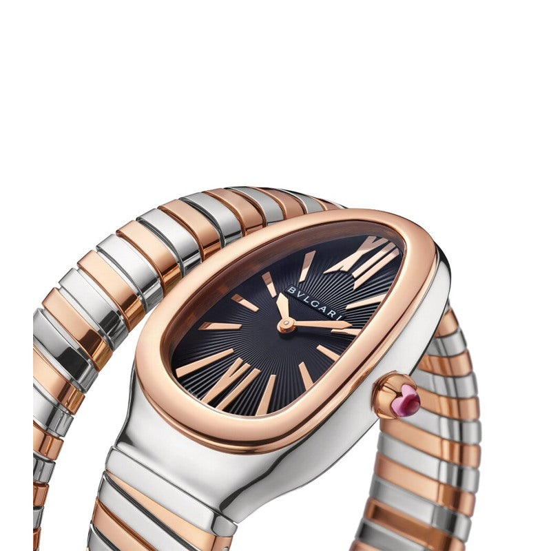 Relógio Serpenti Tubogas em Ouro Rosé e Aço Inoxidável 35 mm - Mercado de Luxo - O Maior E-Commerce de Bens, Produtos e Serviços de Luxo do Brasil.