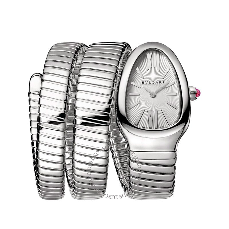 Relógio Serpenti Tubogas em Aço Inoxidável 35 mm - Mercado de Luxo - O Maior E-Commerce de Bens, Produtos e Serviços de Luxo do Brasil.