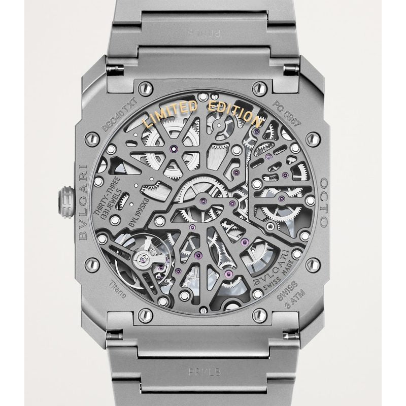 Relógio Octo Finissimo Skeleton 8 Days em Titânio 40 mm - Mercado de Luxo - O Maior E-Commerce de Bens, Produtos e Serviços de Luxo do Brasil.