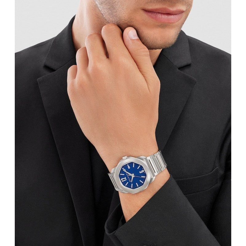 Relógio Octo Roma Automático em Aço Inoxidável 41 mm - Mercado de Luxo - O Maior E-Commerce de Bens, Produtos e Serviços de Luxo do Brasil.