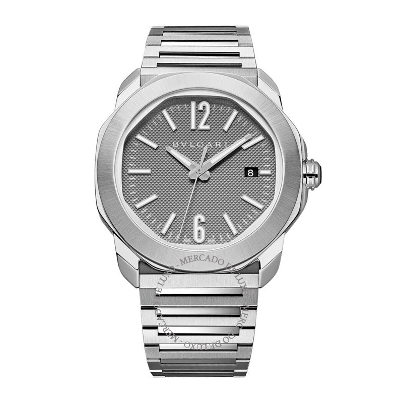 Relógio Octo Roma Automático em Aço Inoxidável 41 mm - Mercado de Luxo - O Maior E-Commerce de Bens, Produtos e Serviços de Luxo do Brasil.
