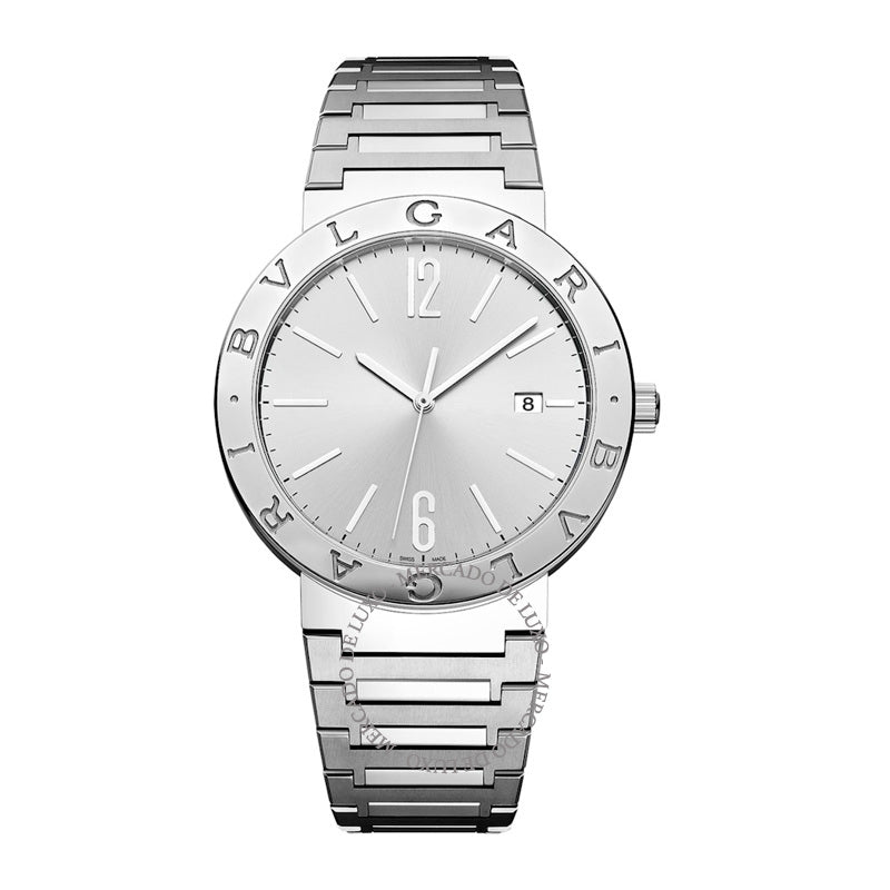 Relógio Bvlgari Bvlgari em Aço Inoxidável 41 mm - Mercado de Luxo - O Maior E-Commerce de Bens, Produtos e Serviços de Luxo do Brasil.