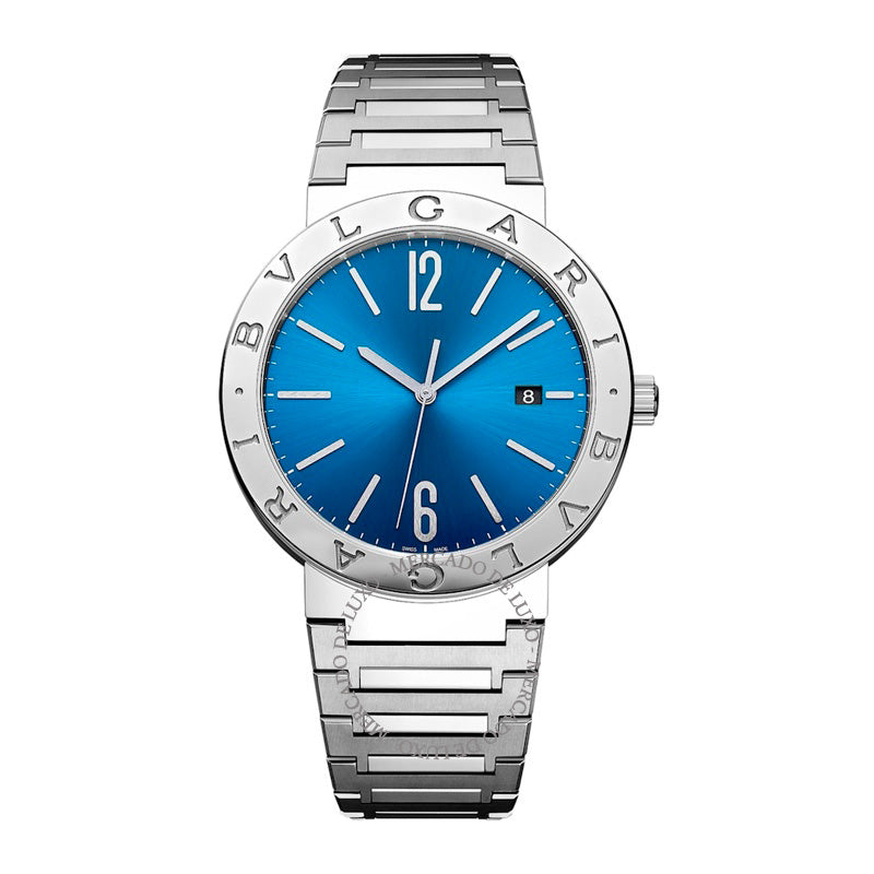 Relógio Bvlgari Bvlgari em Aço Inoxidável 41 mm - Mercado de Luxo - O Maior E-Commerce de Bens, Produtos e Serviços de Luxo do Brasil.