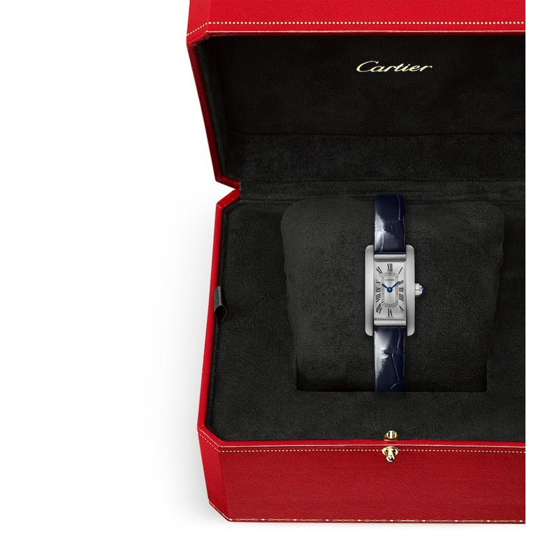 Relógio Tank Américaine Mini em Aço Inox 152 mm - Mercado de Luxo - O Maior E-Commerce de Bens, Produtos e Serviços de Luxo do Brasil.