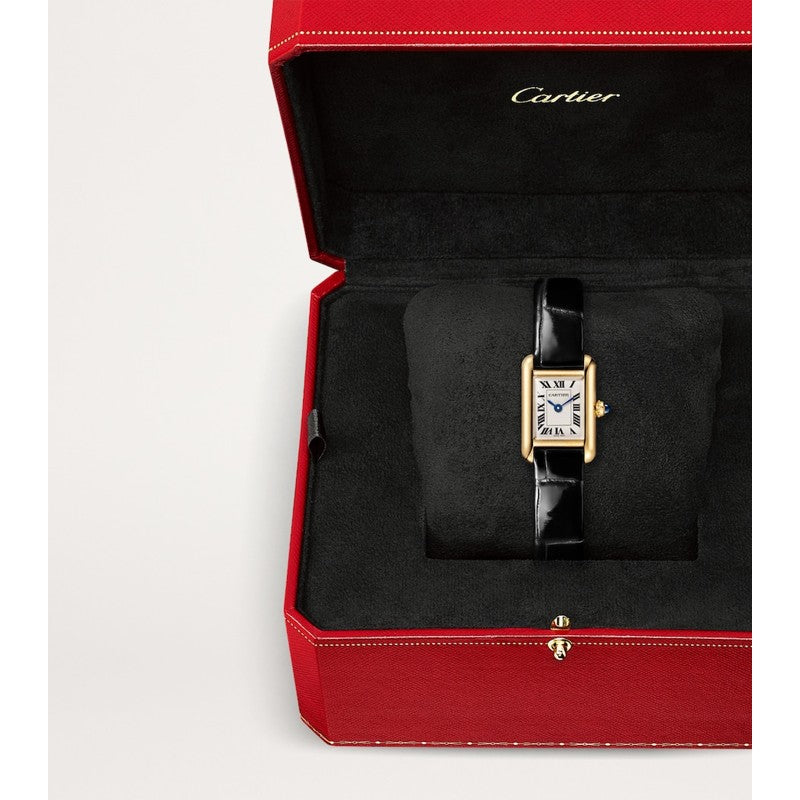 Relógio Tank Louis Cartier Mini em Ouro Amarelo 165 mm - Mercado de Luxo - O Maior E-Commerce de Bens, Produtos e Serviços de Luxo do Brasil.
