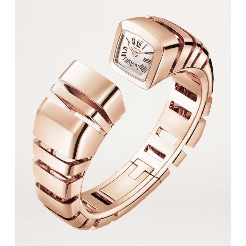 Relógio Pulseira Reflection de Cartier em Ouro Rosé 184 mm - Mercado de Luxo - O Maior E-Commerce de Bens, Produtos e Serviços de Luxo do Brasil.
