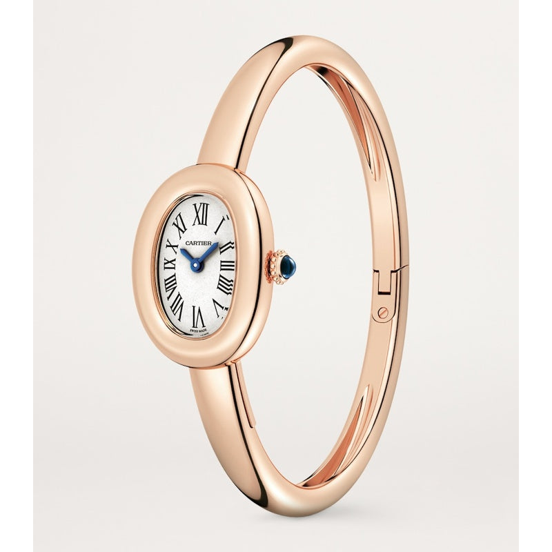 Relógio Baignoire Mini em Ouro Rosé 187 mm - Mercado de Luxo - O Maior E-Commerce de Bens, Produtos e Serviços de Luxo do Brasil.