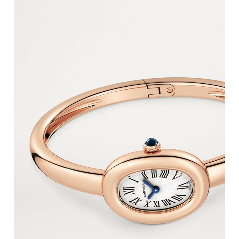 Relógio Baignoire Mini em Ouro Rosé 187 mm - Mercado de Luxo - O Maior E-Commerce de Bens, Produtos e Serviços de Luxo do Brasil.