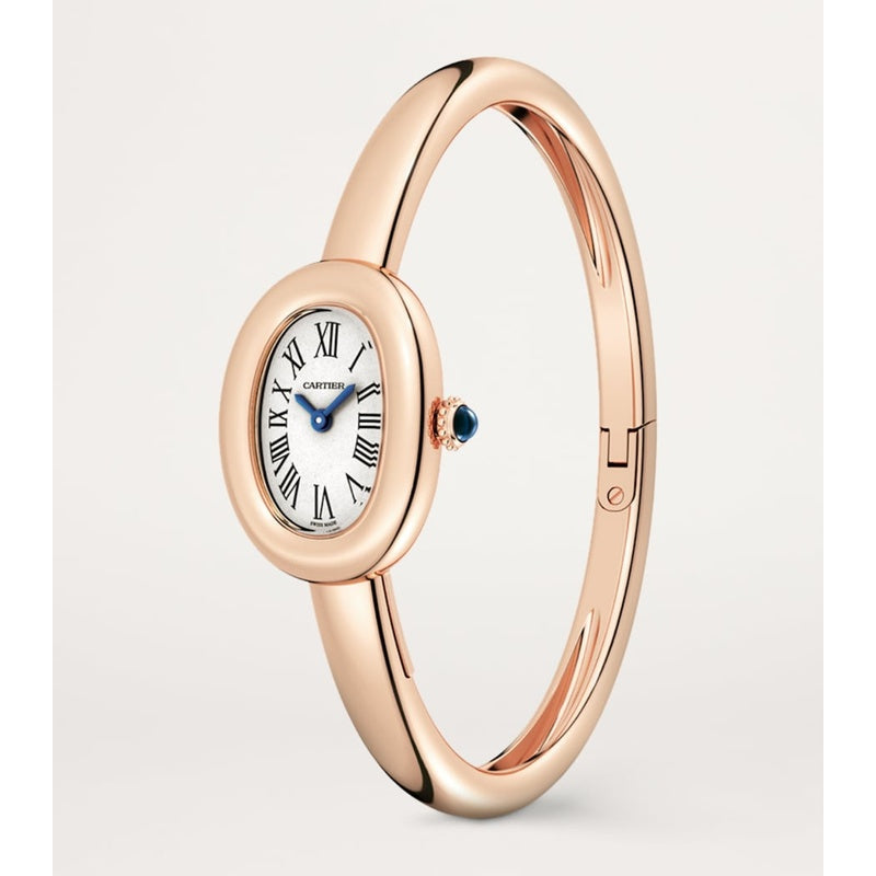 Relógio Baignoire Mini em Ouro Rosé 187 mm - Mercado de Luxo - O Maior E-Commerce de Bens, Produtos e Serviços de Luxo do Brasil.