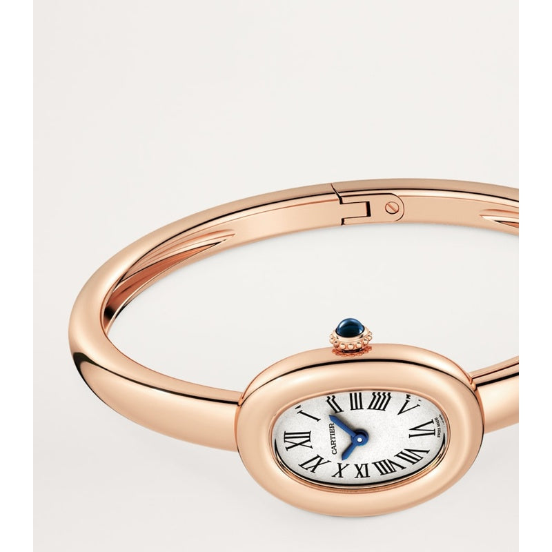 Relógio Baignoire Mini em Ouro Rosé 187 mm - Mercado de Luxo - O Maior E-Commerce de Bens, Produtos e Serviços de Luxo do Brasil.