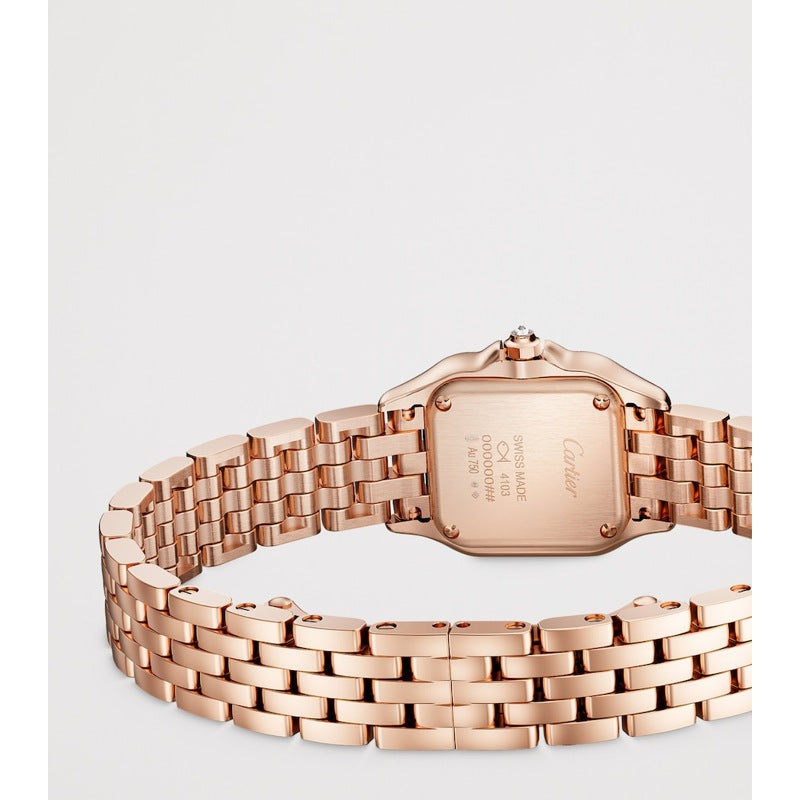 Relógio Panthère de Cartier em Ouro Rosé e Diamante 20 mm - Mercado de Luxo - O Maior E-Commerce de Bens, Produtos e Serviços de Luxo do Brasil.