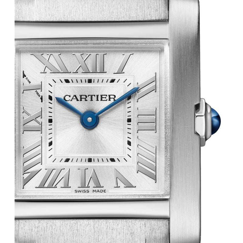 Relógio Tank Française em Aço 212 mm - Mercado de Luxo - O Maior E-Commerce de Bens, Produtos e Serviços de Luxo do Brasil.