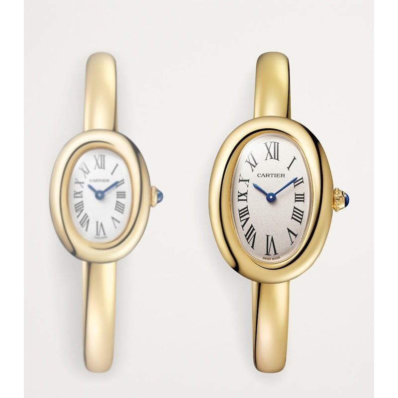 Relógio Baignoire de Cartier Mini em Ouro Amarelo 231 mm - Mercado de Luxo - O Maior E-Commerce de Bens, Produtos e Serviços de Luxo do Brasil.
