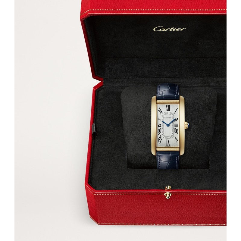 Relógio Tank Américaine Grande em Ouro Amarelo 244 mm - Mercado de Luxo - O Maior E-Commerce de Bens, Produtos e Serviços de Luxo do Brasil.