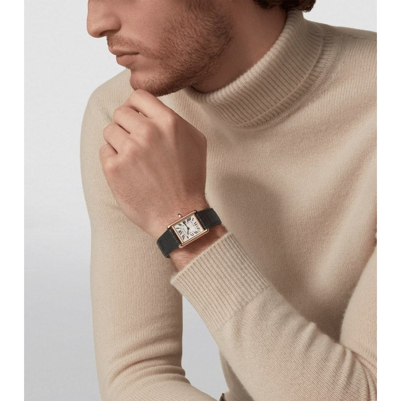 Relógio Tank Louis Cartier Grande em Ouro Amarelo 255 mm - Mercado de Luxo - O Maior E-Commerce de Bens, Produtos e Serviços de Luxo do Brasil.