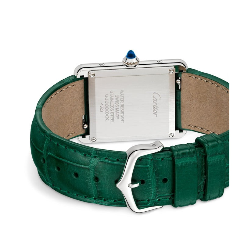 Relógio Tank Must Grande em Aço 255 mm - Mercado de Luxo - O Maior E-Commerce de Bens, Produtos e Serviços de Luxo do Brasil.