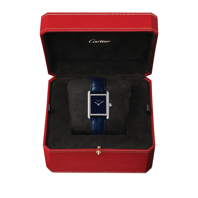 Relógio Tank Must Grande em Aço 255 mm - Mercado de Luxo - O Maior E-Commerce de Bens, Produtos e Serviços de Luxo do Brasil.