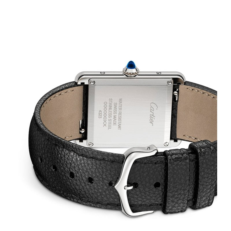 Relógio Tank Must Grande em Aço Inoxidável 255 mm - Mercado de Luxo - O Maior E-Commerce de Bens, Produtos e Serviços de Luxo do Brasil.