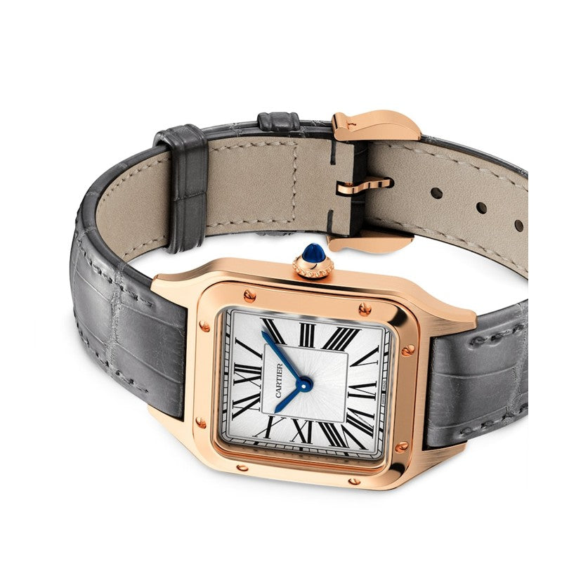 Relógio Santos-Dumont em Ouro Rosé 275 mm - Mercado de Luxo - O Maior E-Commerce de Bens, Produtos e Serviços de Luxo do Brasil.