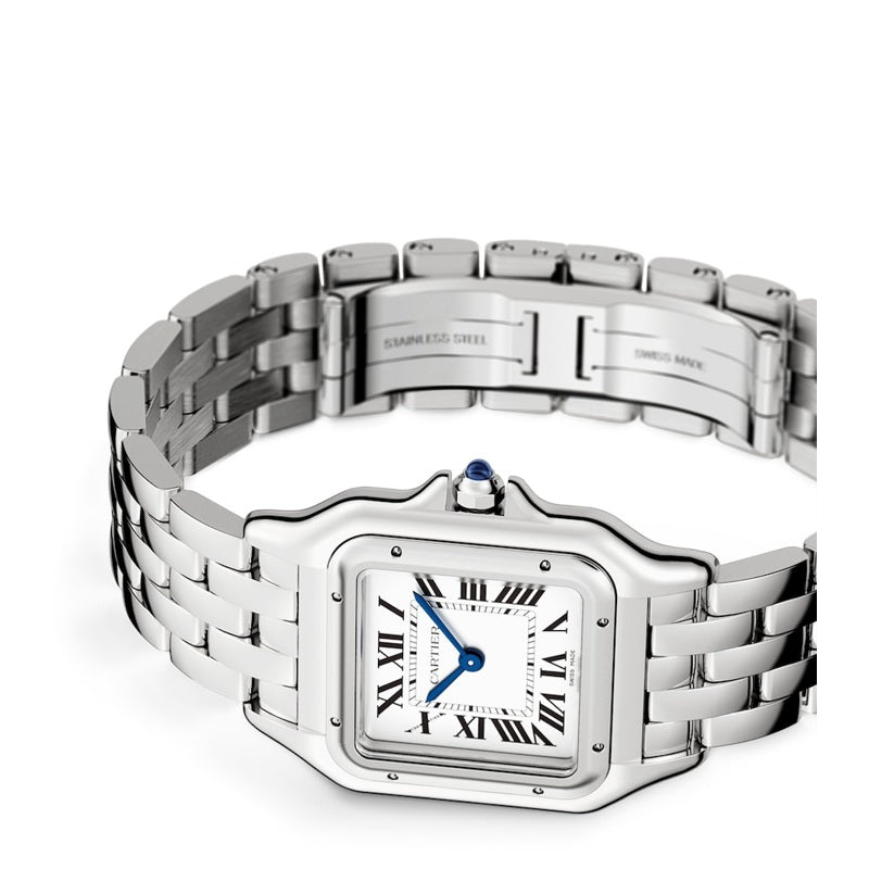 Relógio Panthère de Cartier Médio em Aço Inoxidável 27 mm - Mercado de Luxo - O Maior E-Commerce de Bens, Produtos e Serviços de Luxo do Brasil.