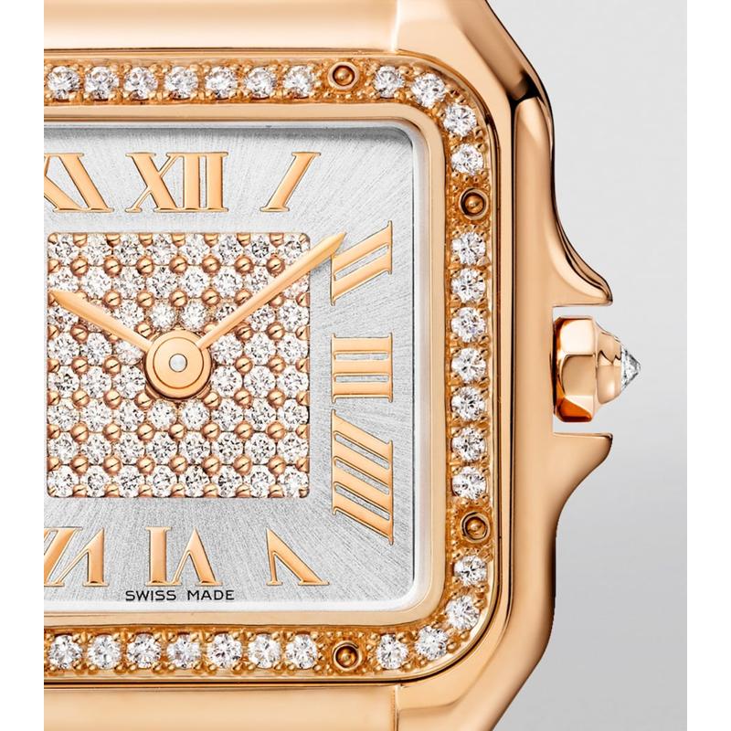 Relógio Panthère de Cartier Médio em Ouro Rosé e Diamante 267 mm - Mercado de Luxo - O Maior E-Commerce de Bens, Produtos e Serviços de Luxo do Brasil.