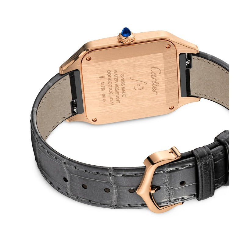 Relógio Santos-Dumont em Ouro Rosé 314 mm - Mercado de Luxo - O Maior E-Commerce de Bens, Produtos e Serviços de Luxo do Brasil.