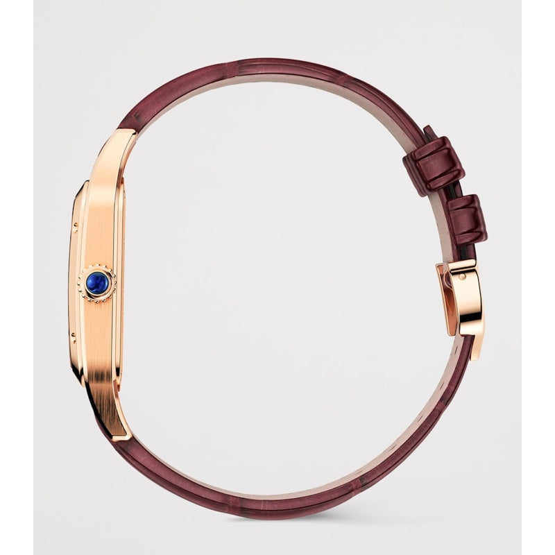 Relógio Santos-Dumont Skeleton em Ouro Rosé 31 mm - Mercado de Luxo - O Maior E-Commerce de Bens, Produtos e Serviços de Luxo do Brasil.