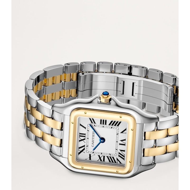 Relógio Panthère de Cartier em Ouro Amarelo e Aço Inoxidável 31 mm - Mercado de Luxo - O Maior E-Commerce de Bens, Produtos e Serviços de Luxo do Brasil.