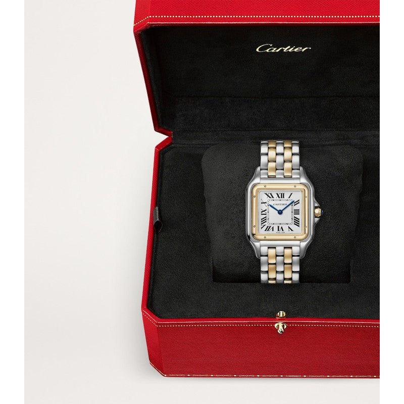 Relógio Panthère de Cartier em Ouro Amarelo e Aço Inoxidável 31 mm - Mercado de Luxo - O Maior E-Commerce de Bens, Produtos e Serviços de Luxo do Brasil.