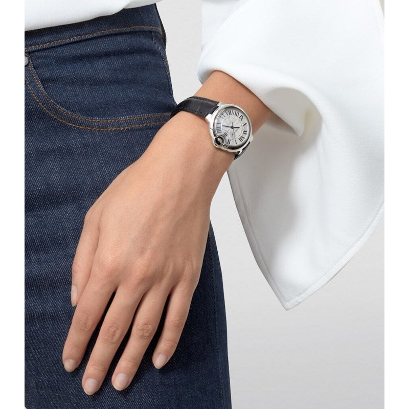 Relógio Ballon Bleu de Cartier em Aço Inoxidável 33 mm - Mercado de Luxo - O Maior E-Commerce de Bens, Produtos e Serviços de Luxo do Brasil.