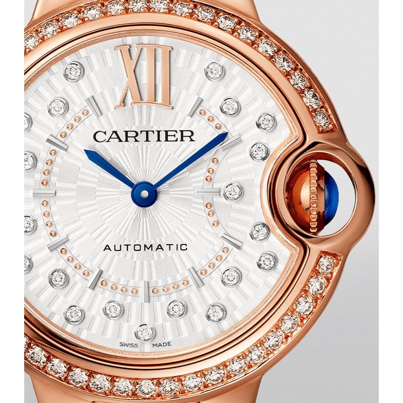 Relógio Ballon Bleu de Cartier em Ouro Rosé e Diamante 33 mm - Mercado de Luxo - O Maior E-Commerce de Bens, Produtos e Serviços de Luxo do Brasil.
