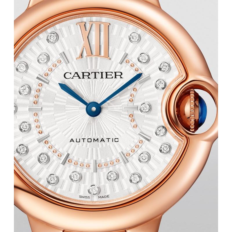 Relógio Ballon Bleu de Cartier em Ouro Rosé e Diamante 33 mm - Mercado de Luxo - O Maior E-Commerce de Bens, Produtos e Serviços de Luxo do Brasil.