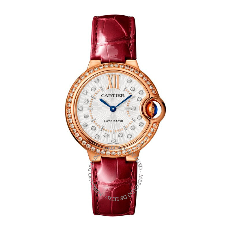 Relógio Ballon Bleu de Cartier em Ouro Rosé e Diamante 33 mm - Mercado de Luxo - O Maior E-Commerce de Bens, Produtos e Serviços de Luxo do Brasil.