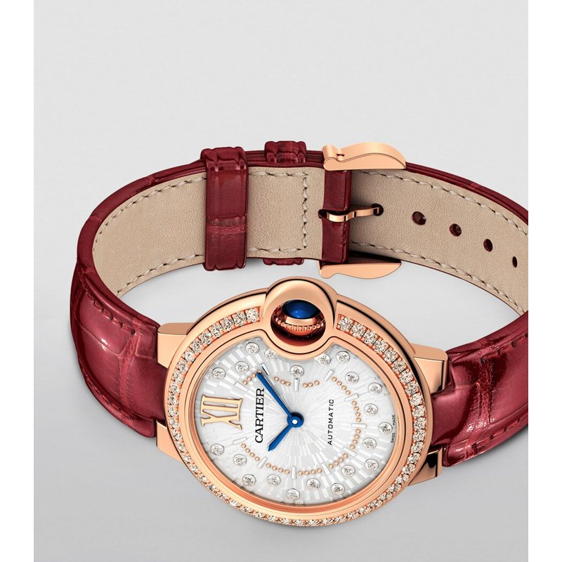 Relógio Ballon Bleu de Cartier em Ouro Rosé e Diamante 33 mm - Mercado de Luxo - O Maior E-Commerce de Bens, Produtos e Serviços de Luxo do Brasil.